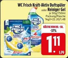 Kraft - WC Frische -Aktiv Duftspüler oder Reiniger Gel