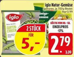 Natur-Gemüse gefroren