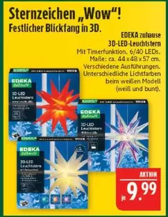 3D-LED-Leuchtstern