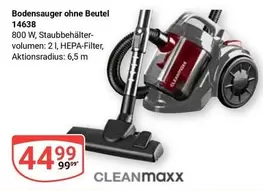 Bodensauger ohne Beutel 14638