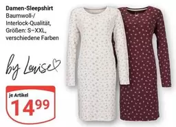 Damen-Sleepshirt
