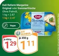 Deli Reform Margarine Original oder Sommerfrische