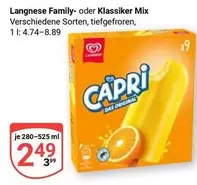 Capri - Langnese Family- oder Klassiker Mix