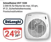 Delonghi - Schnellheizer HVY 1020