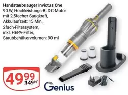 Genius - Handstaubsauger Invictus One
