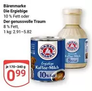 Ergiebig Kaffee-Milch