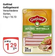 Geflügelwurst Verschiedene Sorten