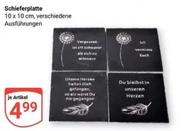 Schieferplatte