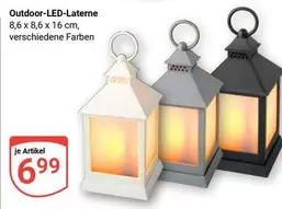 Outdoor-LED-Laterne