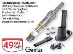 Genius - Handstaubsauger Invictus One
