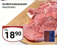 Kalbskotelett Geschnitten