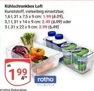 Swiss - Kühlschrankbox Loft
