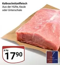 Kalbschnitzelfleisch