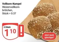 Vollkorn-Kumpel Weizenvollkorn-brötchen