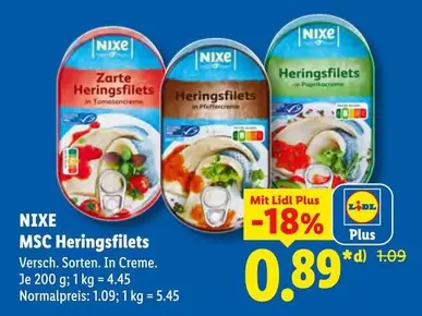 MSC Heringsfilets