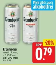 Krombacher - 0,5L DPG-Dose