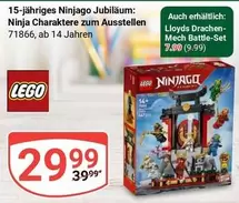 LEGO - 15-jähriges Ninjago Jubiläum: Ninja Charaktere zum Ausstellen 71866