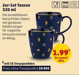 Harry Potter - 2er-Set Tassen
