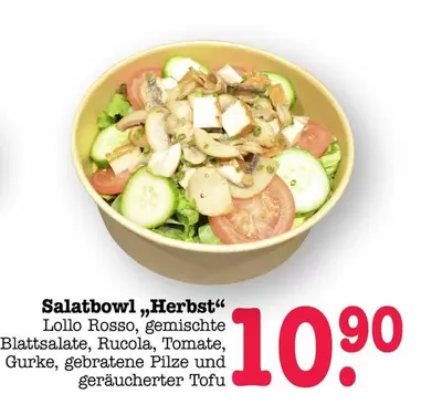 Salatbowl ,,Herbst"