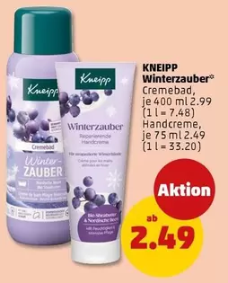 Bio - Winterzauber
Cremebad, Handcreme