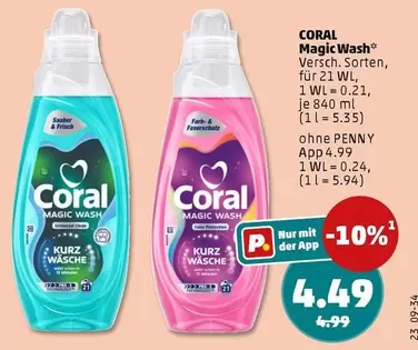 Coral - Magic Wash
