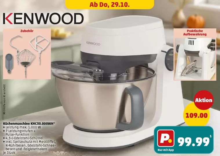 Kenwood - Küchenmaschine KHCS5000W