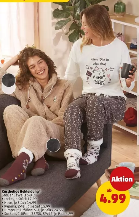 Blume - Kuschelige Bekleidung