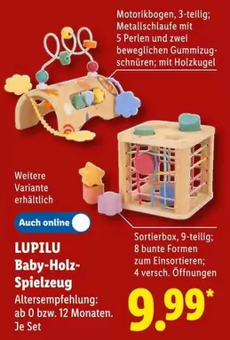 Baby-Holz-Spielzeug