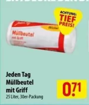 Müllbeutel mit Griff