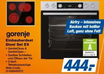 Einbauherdset Steel Set EX