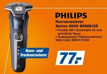 Philips - Herrenrasierer Series 5000 S5885/25