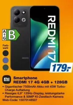 Xiaomi - REDMI 17 4G 4GB + 128GB