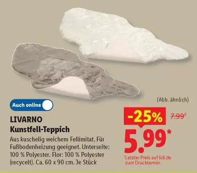 Kunstfell-Teppich