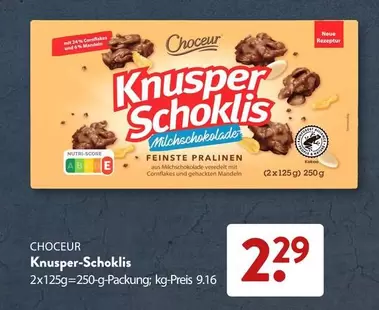 Choceur - Knusper-Schoklis