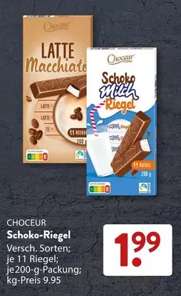 Choceur - Schoko-Riegel