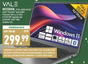 Intel - NOTEBOOK V15D-6500Y-85120