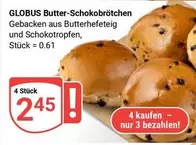 Butter-Schokobrötchen