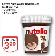 Nutella - Ice Cream Pot