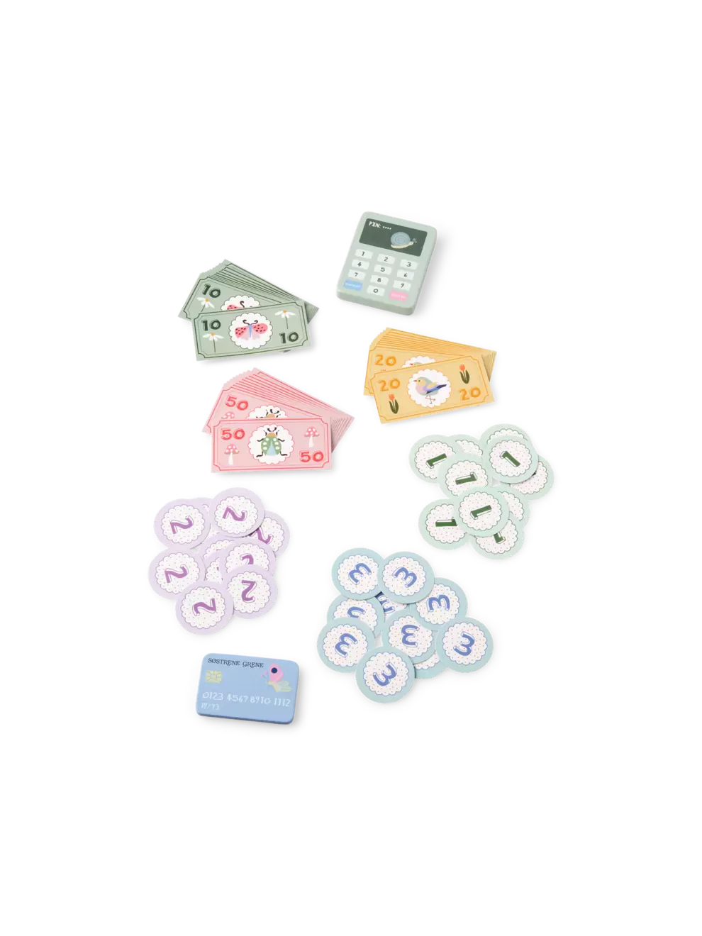 Set mit Spielgeld