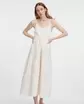 Cremefarbenes Damen-Midikleid ORSAY