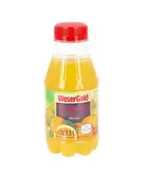 Weser Gold Orangensaft 100% 0,33l
