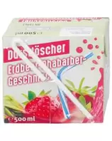 Fruchtsaftgetränk Erdbeer-Rhaba