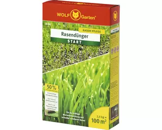 Rasen-Starterdünger Wolf-Garten 2,5 kg 100 m²