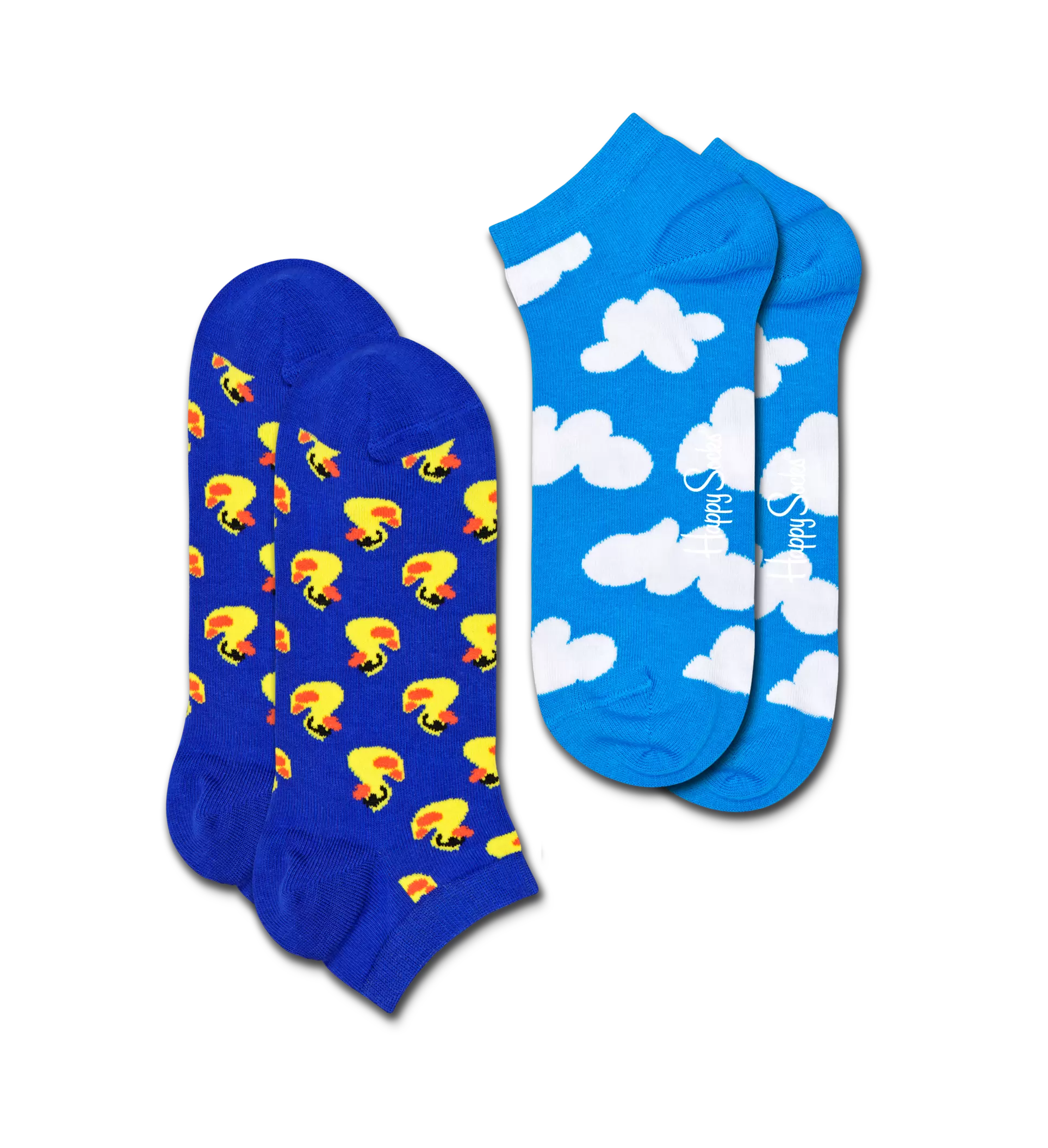 2-Pack Rubber Duck Low Sock