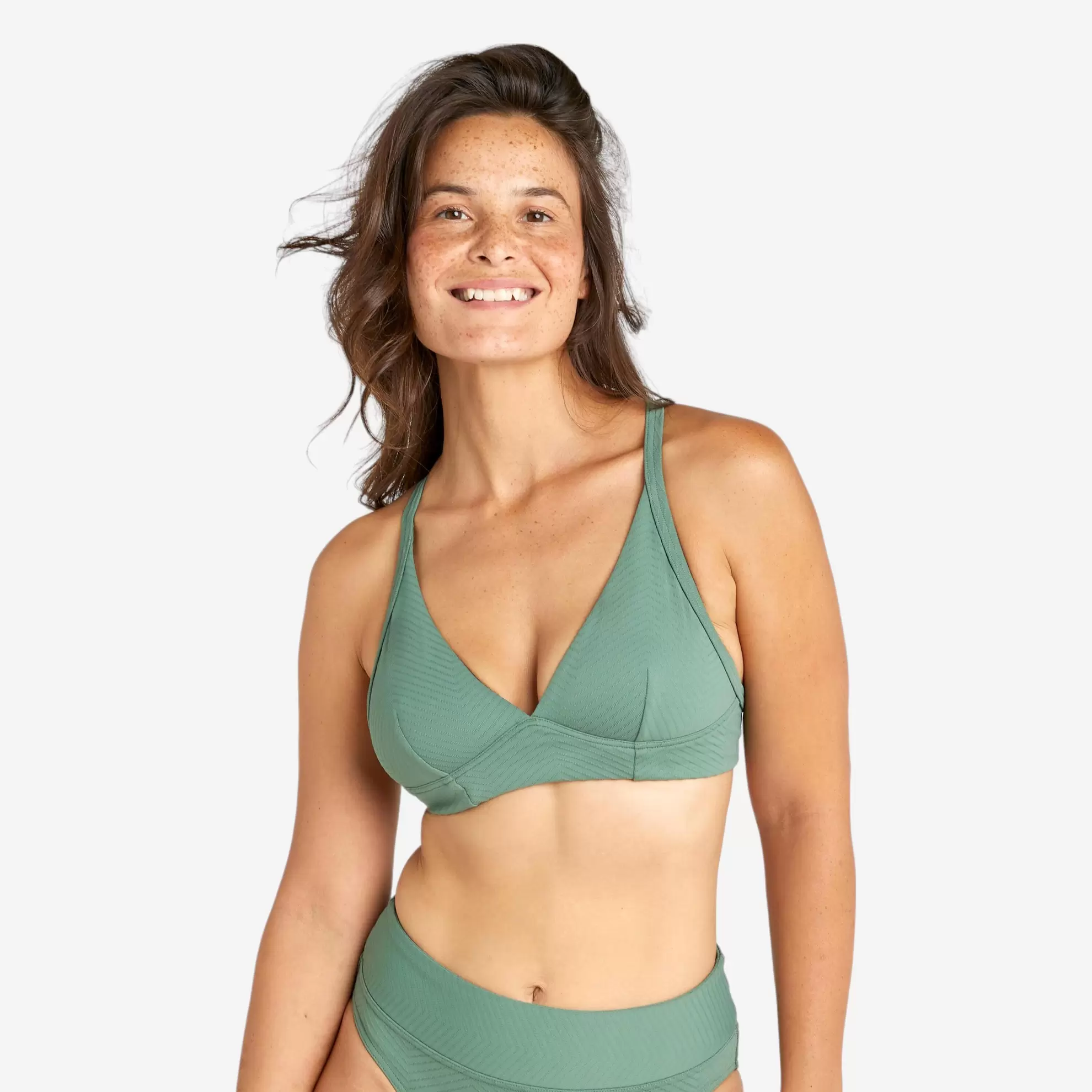 OLAIAN Bikini-Oberteil Damen Bustier Bea Venice khaki