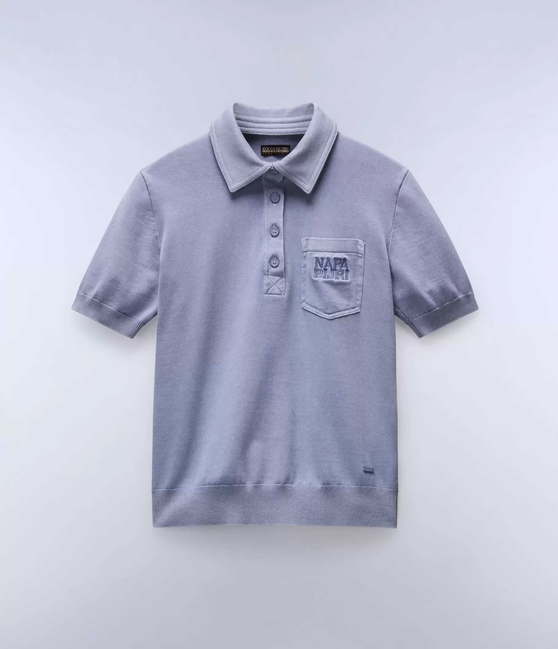 Strickpolo Cassis