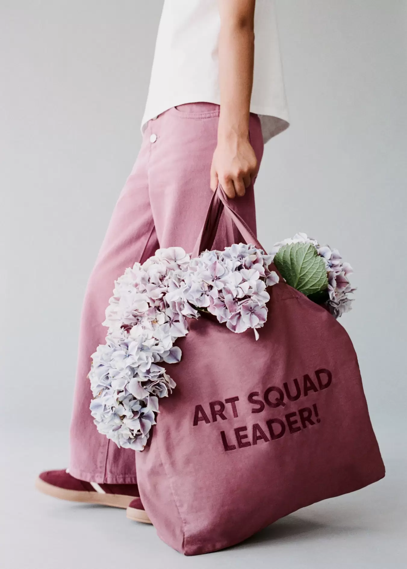 Tote Bag mit Stickereien