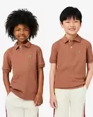 Polohemd aus Petit Piqué