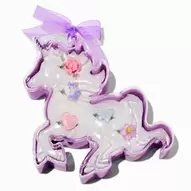 Claire's Club Lilac Unicorn Box Rings - 5 Pack