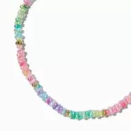 Claire's Club Multi Balloon Bead Stretch Necklace